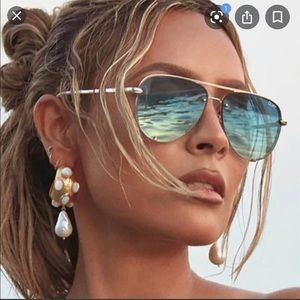 Quay High Key rimless sunglasses